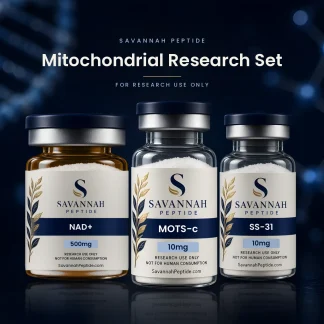 Mitochondrial Research Set: NAD+, MOTS-c and SS-31 research vials